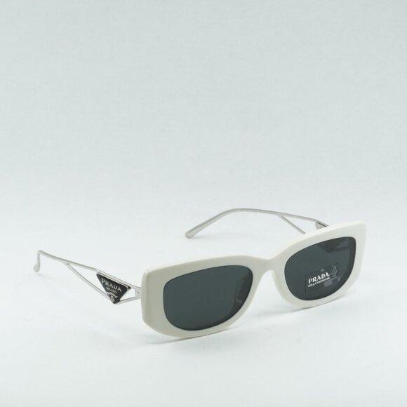 Final Price! Prada PR14YS 1425S0 Talc/Dark Grey Sunglasses main image 9
